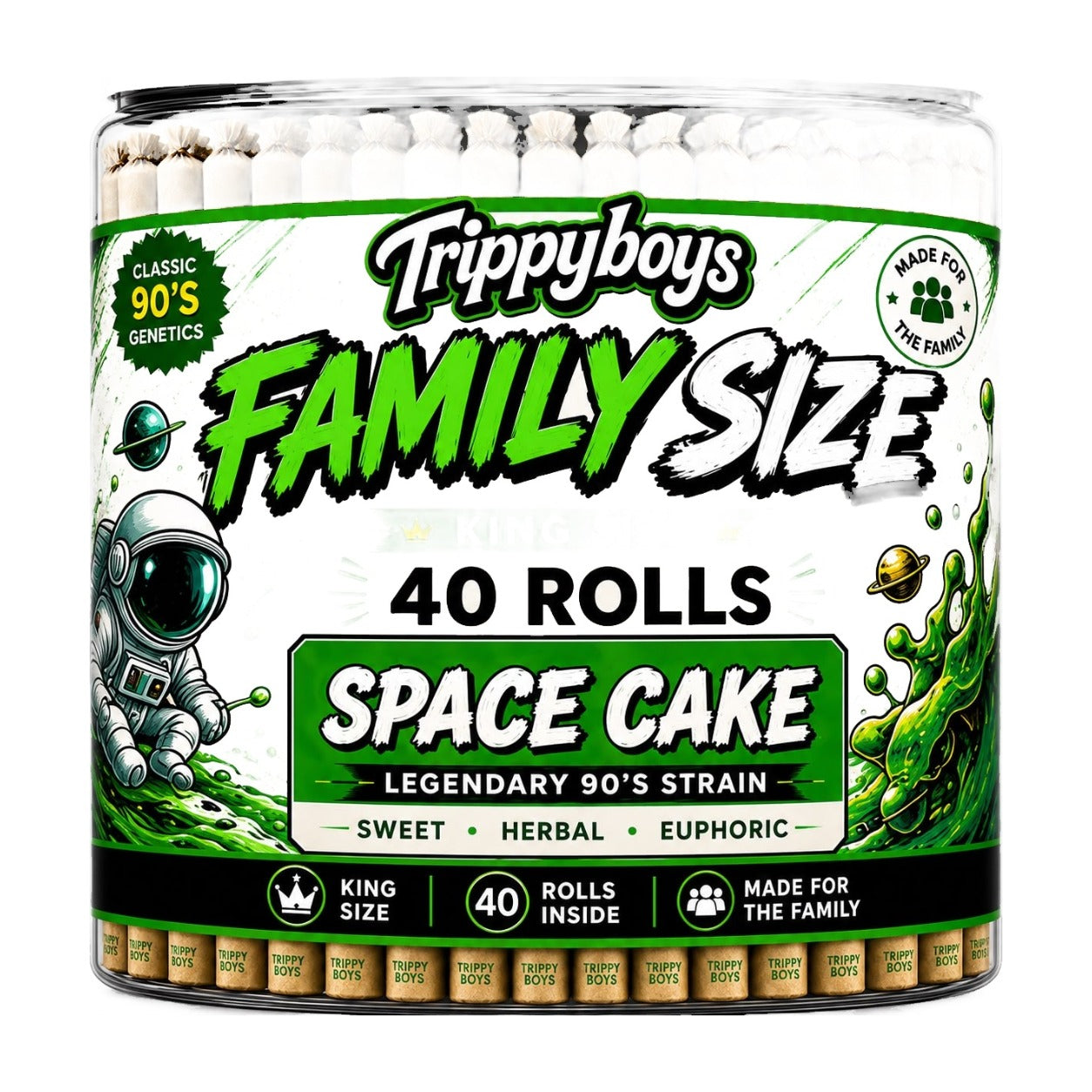 SPACE CAKE 40 ROLLS